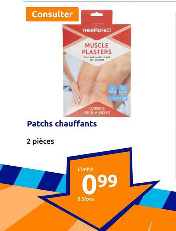 patchs chauffants