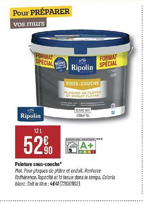 peinture sous-couche ripolin
