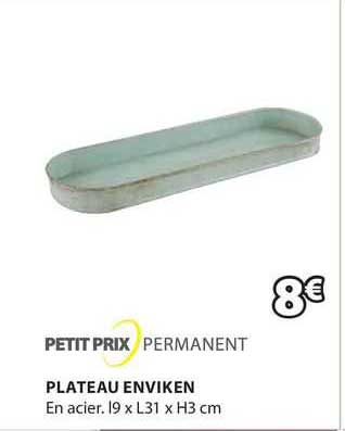 petit prix permanent plateau enviken
