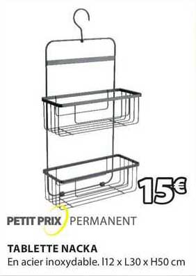 petit prix permanent tablette nacka