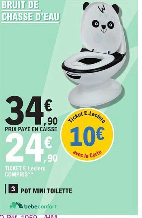 Pot Mini Toilette Bebeconfort
