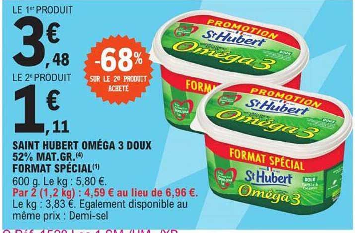 saint hubert oméga 3 doux 52% mg format spécial