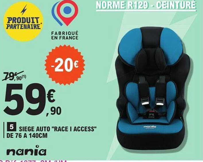 Siège Auto "race I Access" Nania