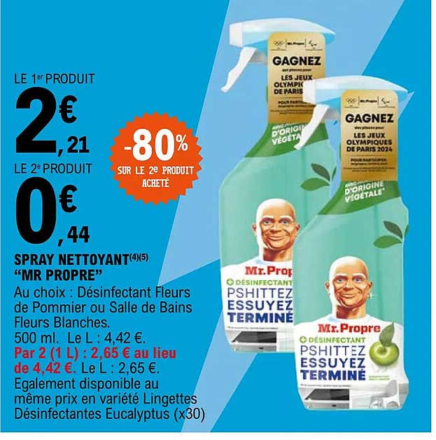 spray nettoyant mr propre