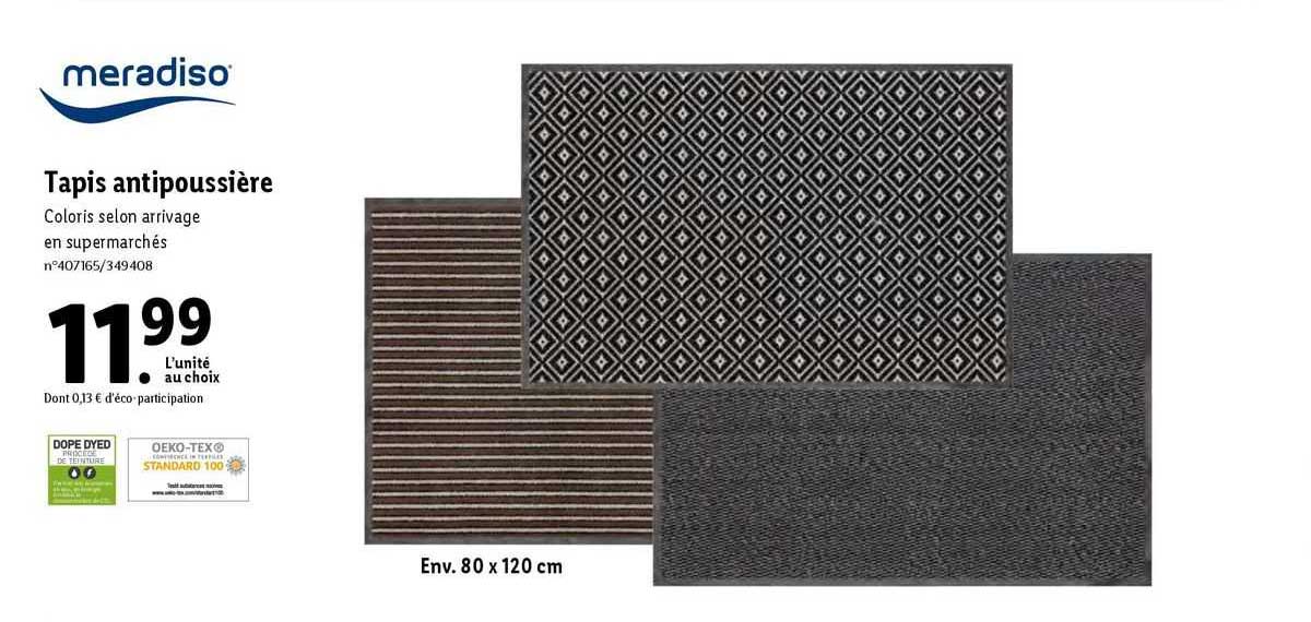 tapis antipoussière meradiso