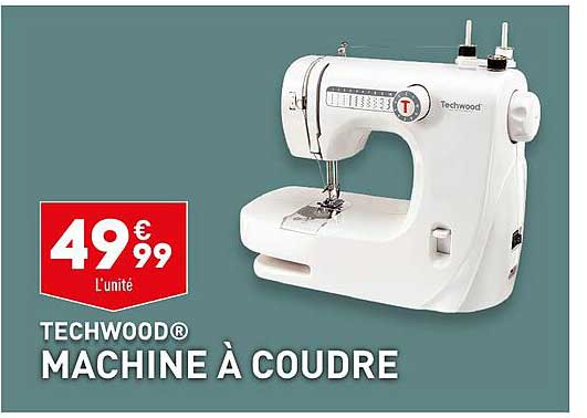 techwood machine à coudre