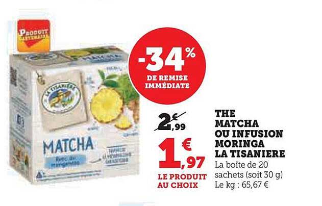 thé matcha ou infustion moringa la tisanière