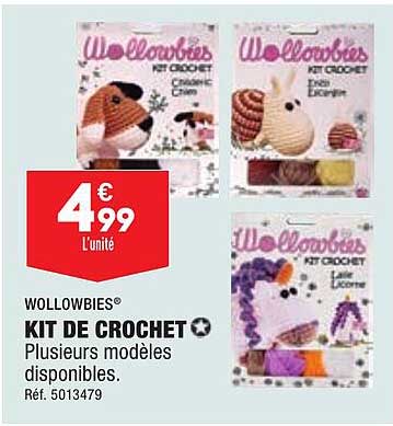 Wollowbies Kit De Crochet