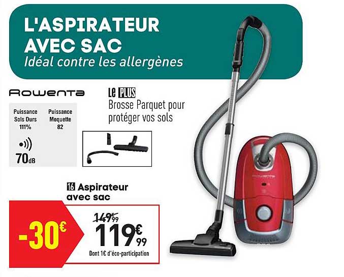 Aspirateur Avec Sac Rowenta