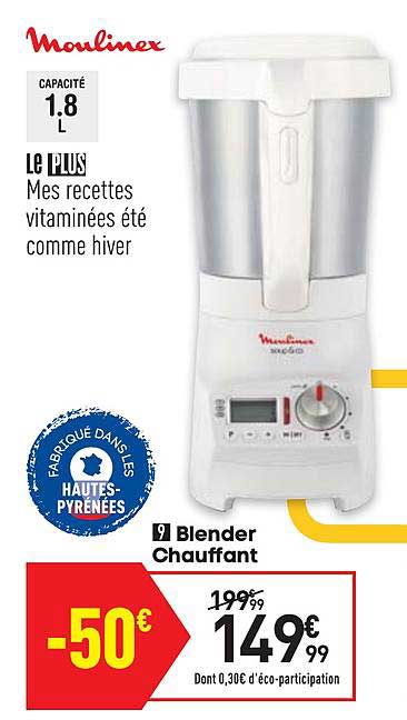 Blender Chauffant Moulinex