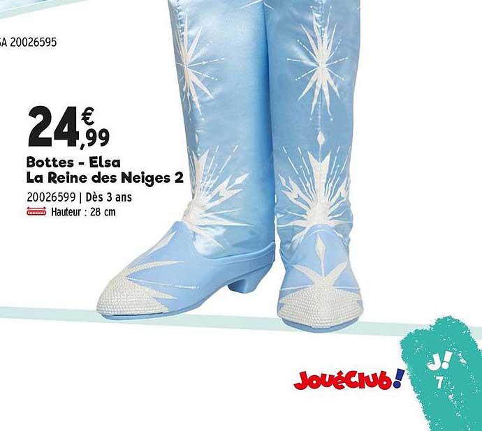 bottes - elsa la reine des neiges 2