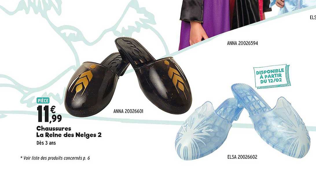 chaussures la reine des neiges 2