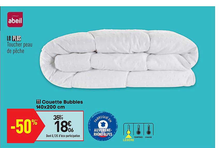 Couette Bubbles 140x200 Cm