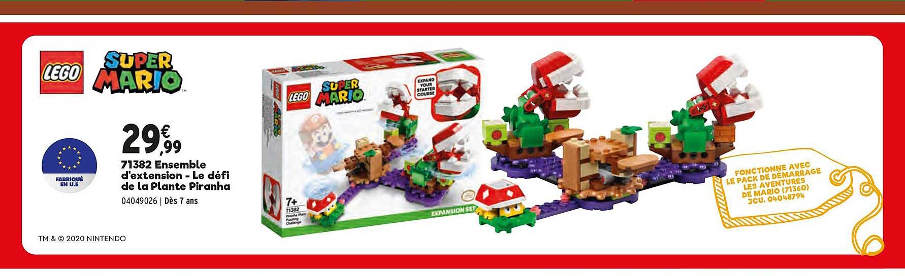 ensemble d'extension - le défi de la plante piranha