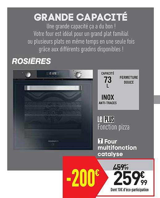 Four Multifonction Catalyse Rosières