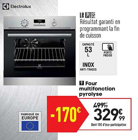 Four Multifonction Pyrolyse Electrolux