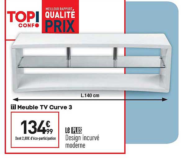 Meuble Tv Curve 3