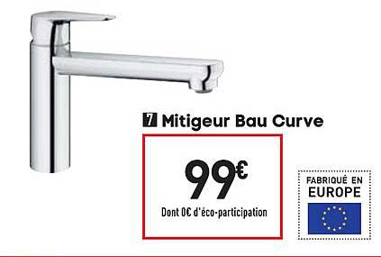 Mitigeur Bau Curve