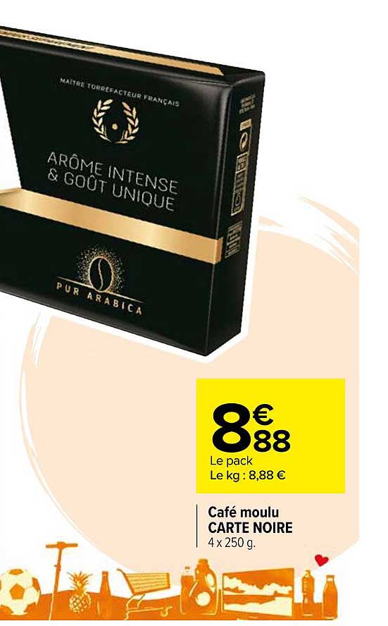 Café Moulu Carte Noire