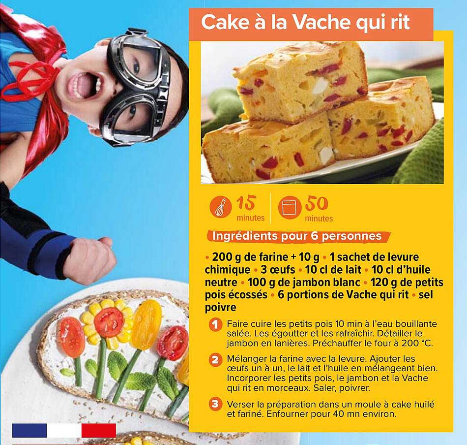 cake à la vache qui rit
