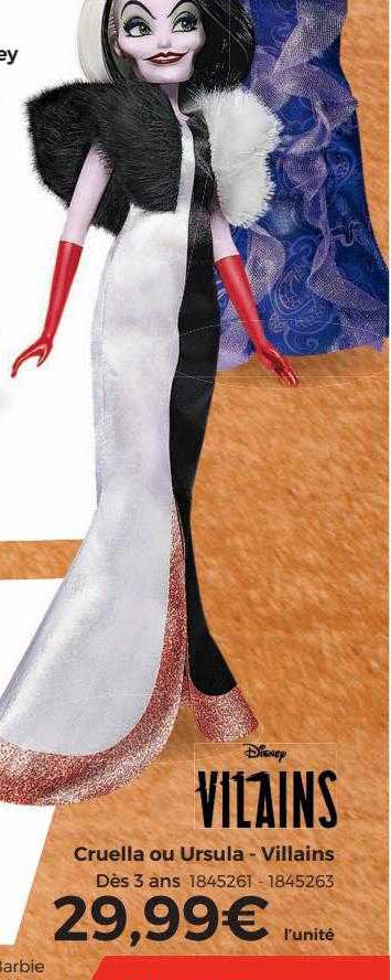 cruella ou ursula - villains