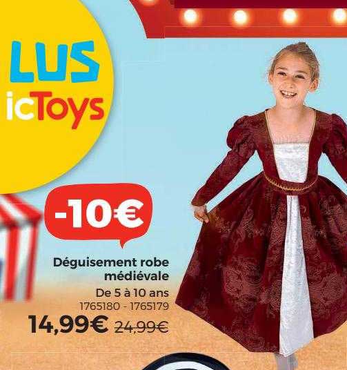 déguisement robe médiévale