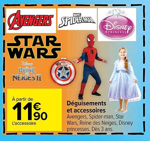 déguisements et accessoires