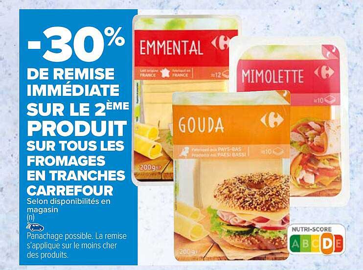 Fromages En Tranches Carrefour