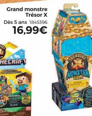 grand monstre trésor x