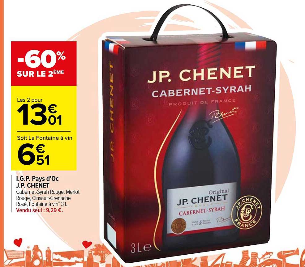 i.g.p. pays d'oc j.p. chenet