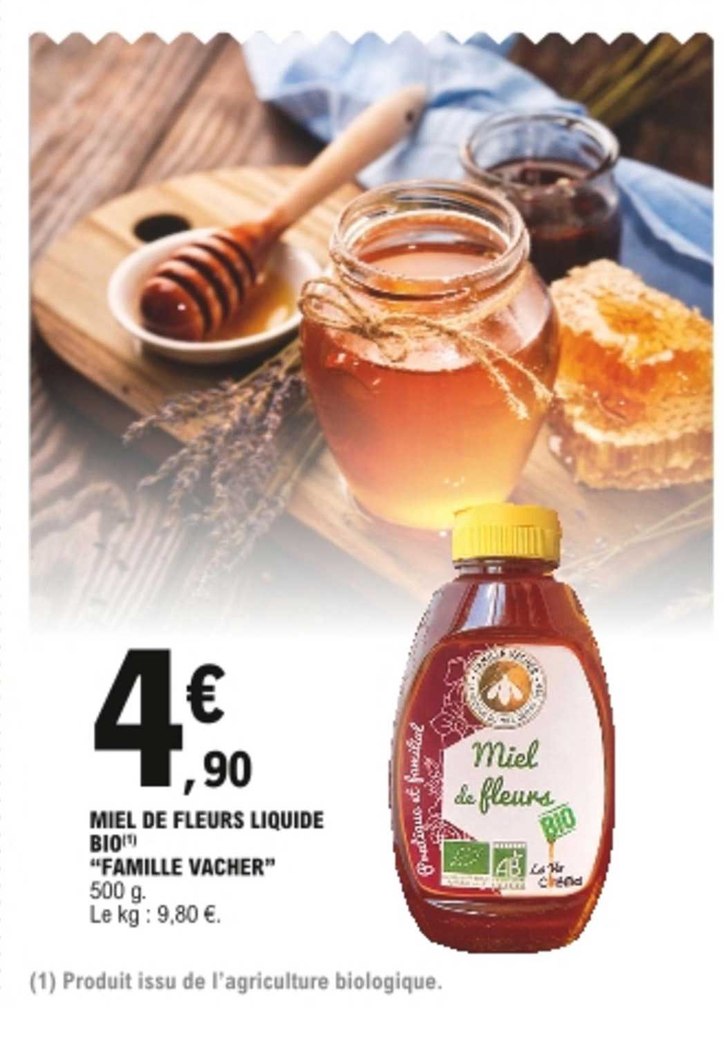 miel de fleurs liquide bio "famille vacher"