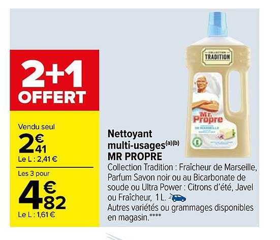 nettoyant multi-usages mr propre