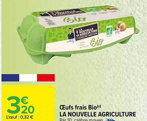 oeufs frais bio la nouvelle agriculture
