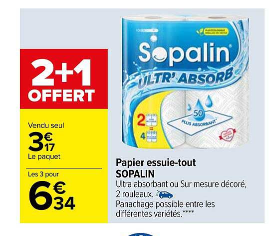 papier essuie-tout sopalin