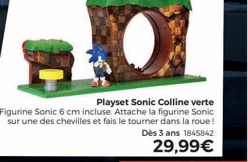 playset sonic colline verte