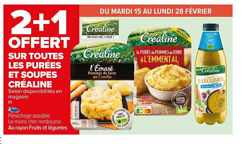 Purées Et Soupes Créaline
