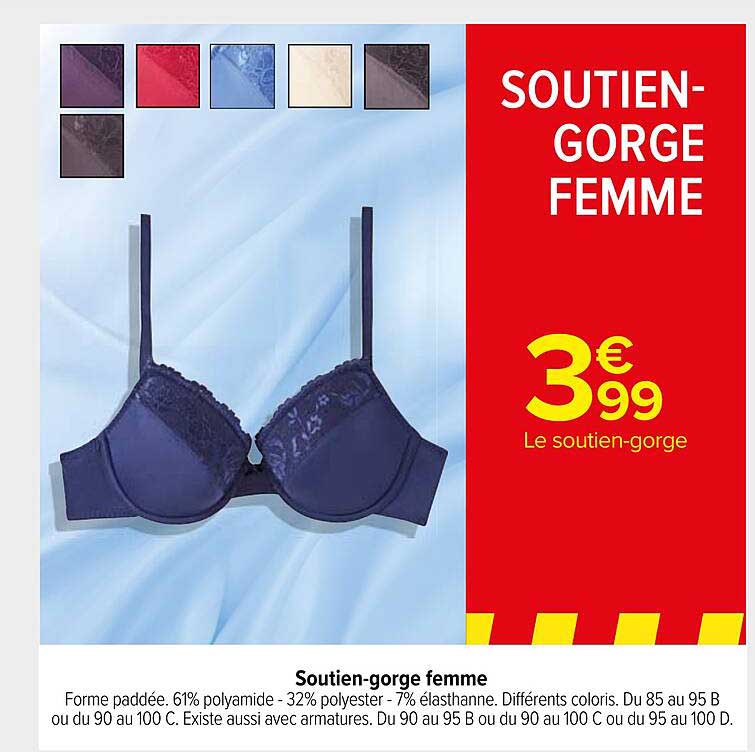 soutien-gorge femme
