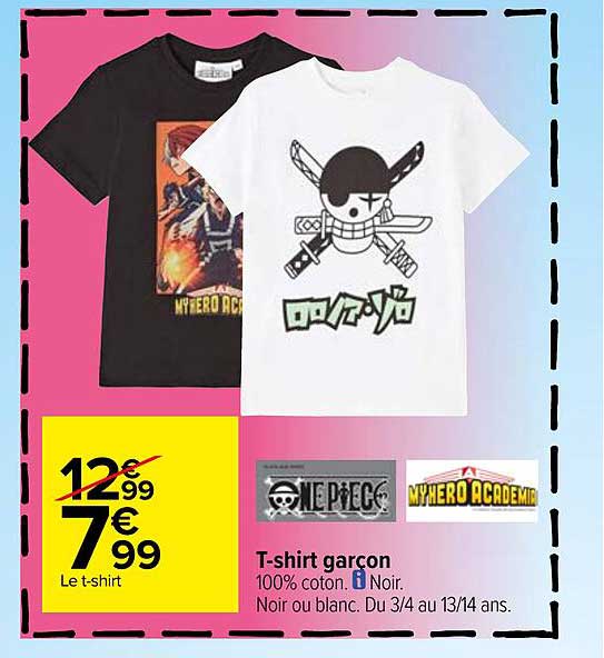 t-shirt garçon