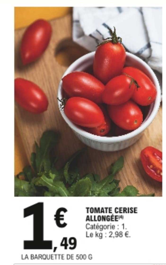 Tomate Cerise Allongée