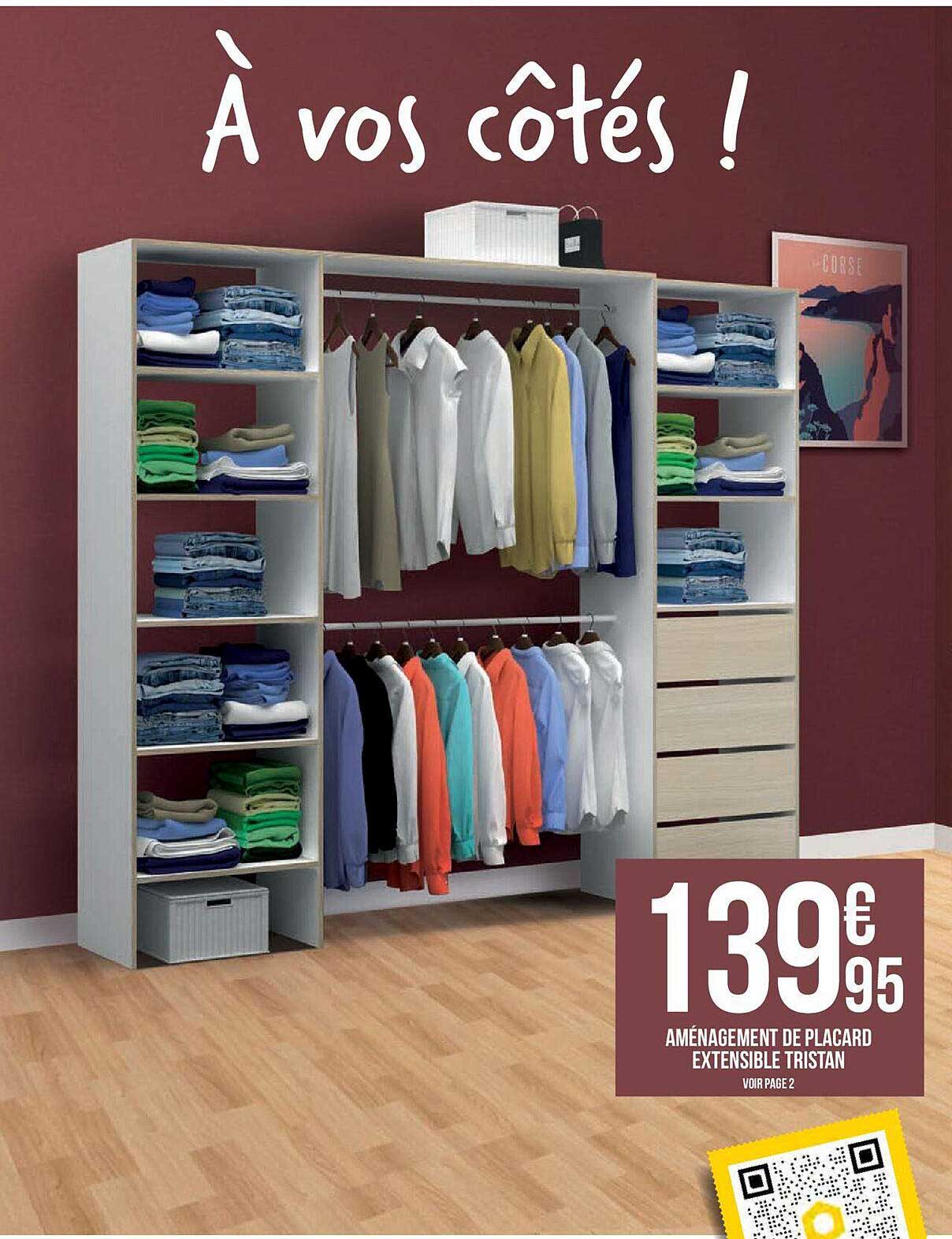 Aménagement De Placard Extensible Tristan