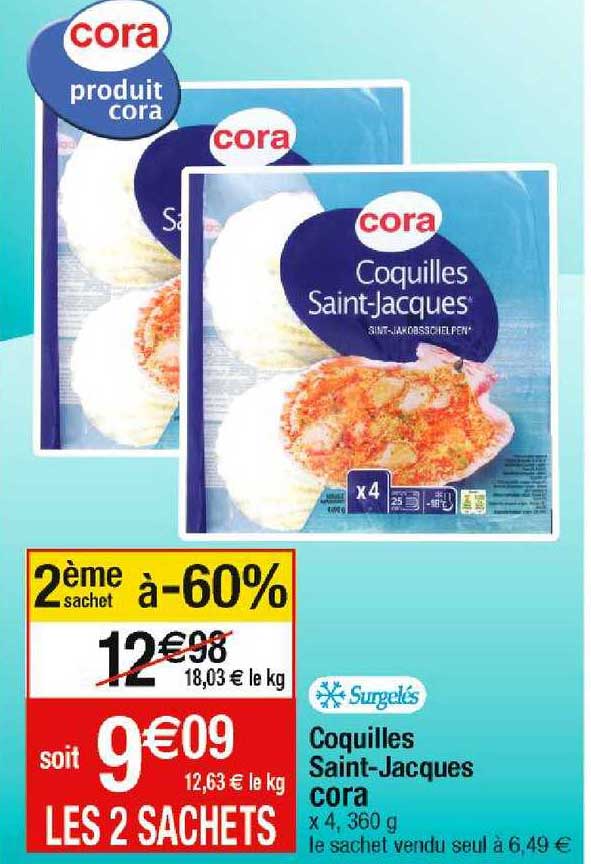 coquilles saint-jacques cora