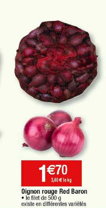 Oignon Rouge Red Baron