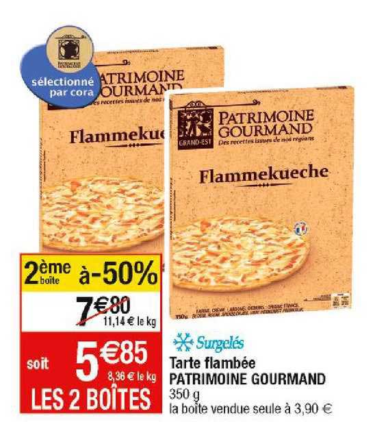 tarte flambée patrimoine gourmand