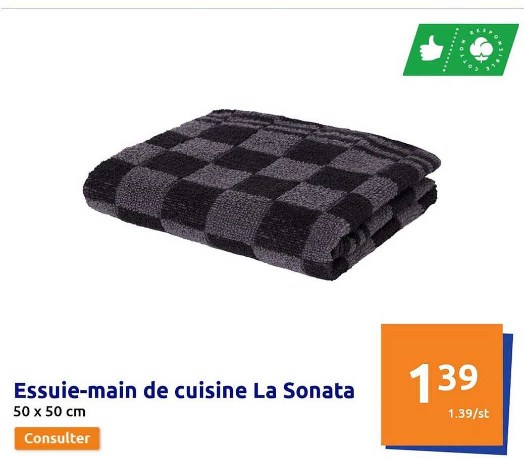 essuie-main de cuisine la sonata