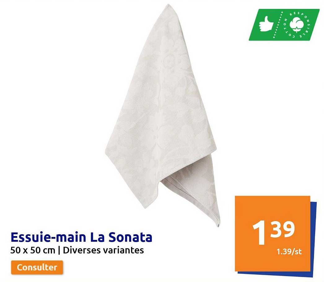 essuie-main la sonata