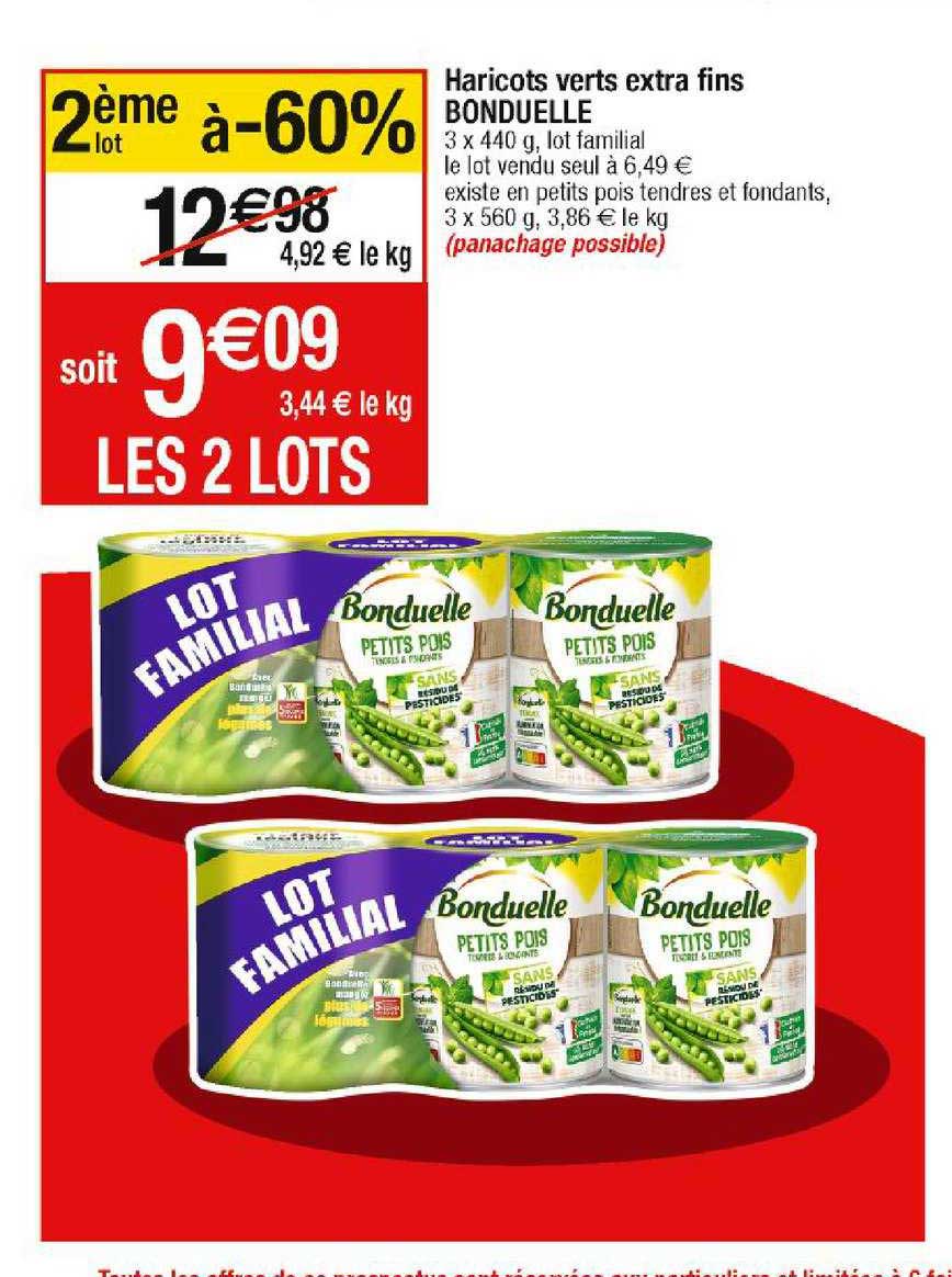 Haricots Verts Extra Fins Bonduelle