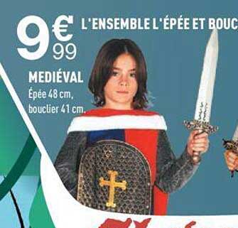 l'ensemble d'épée et bouclier, médiéval