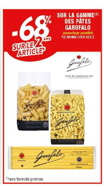 La Gamme Des Pâtes Garofalo