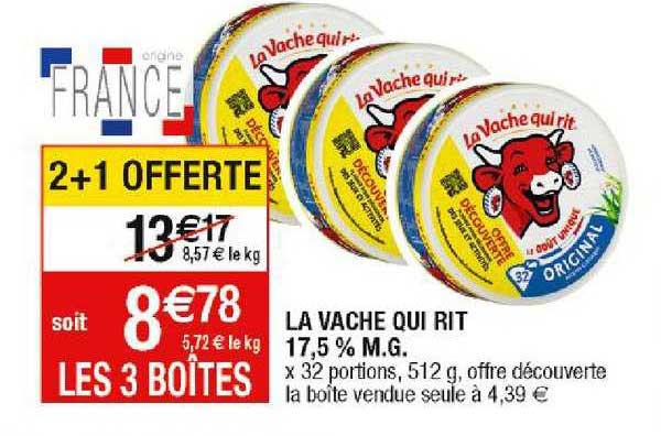 la vache qui rit 17,5% m.g.