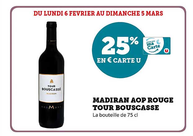 madiran aop rouge tour bouscasse